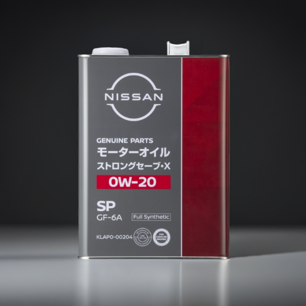 NISSAN 日産 純正 エンジンオイル ストロングセーブ・X 0W-20 SP 4L KLAP0-00204